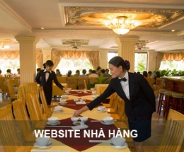 Thiết kế web nhà hàng - Quán ăn
